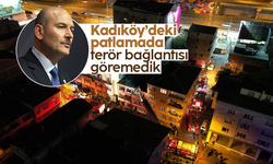Süleyman Soylu: 'Kadıköy'deki patlamayla ilgili terör bağlantısı göremedik'