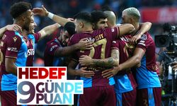 Trabzonspor'da hedef 9 günde 9 puan
