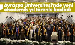 Avrasya Üniversitesi’nde 2022-2023 Akademik yılı törenle başladı