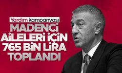 Trabzonspor, madenci aileleri için 765 bin lira yardım yaptı