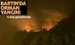 Bartın’da orman yangını meydana geldi: 4 kişi gözaltında