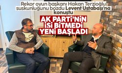 Rekor oyun başkanı Hakan Terzioğlu suskunluğunu Levent Ustabaşı'na bozdu