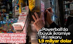 Powerball'da büyük ikramiye rekoru: 1.9 milyar dolar