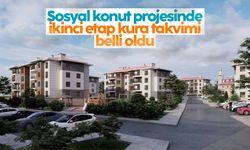 Sosyal konut projesinde ikinci etap kura takvimi belli oldu