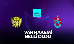 Trabzonspor’un Ankaragücü maçı VAR hakemi belli oldu