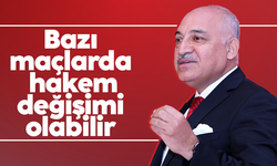 Mehmet Büyükekşi: 'Yabancı hakem getirebiliriz'