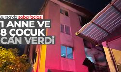 Bursa’da sobadan yangın çıktı: 8’i çocuk 9 ölü