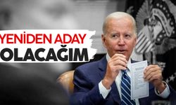 Joe Biden yineledi: 2024 başkanlık seçimleri için aday olmayı düşünüyorum