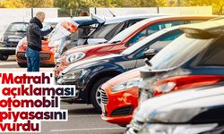 'Matrah' açıklaması otomobil piyasasını vurdu