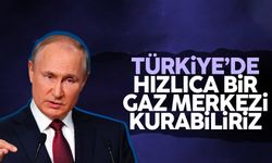 Putin: Türkiye'de hızlıca bir gaz merkezi kurabiliriz