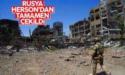 Rusya Savunma Bakanlığı: Herson'dan çekilme tamamlandı