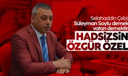 Selahaddin Çebi: 'Süleyman Soylu demek vatan demektir, bayrak demektir'
