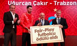 Uğurcan Çakır'a Fair-Play Futbolcu ödülü