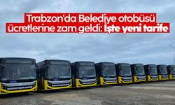 Trabzon'da Belediye otobüsü ücretlerine zam geldi: İşte yeni tarife