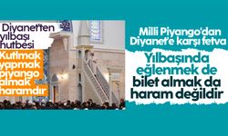 Milli Piyango Bayileri Başkanı'ndan Diyanet'e piyango tepkisi
