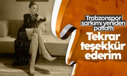 Demet Akalın'dan Trabzonspor'a selam