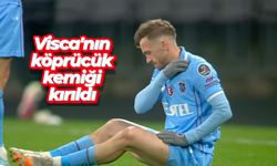 Edin Visca’nın köprücük kemiği kırıldı