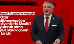 İYİ Parti'li Örs: 'Özür dilemeyeceğim' diyen birisi Meclis'i yumruk atma yeri olarak gören biridir