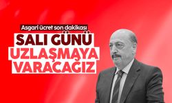 Vedat Bilgin: Salı günü asgari ücret müzakeresinde uzlaşmaya varacağız