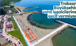 Trabzon Büyükşehir, sahil işgalcilerine geçit vermiyor