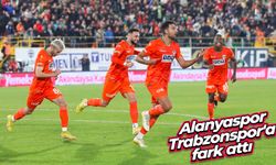 Alanyaspor, Trabzonspor'a fark attı