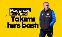 Fırtına maç öncesi tek yürek! Takımı hırs bastı