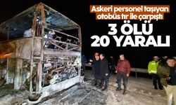 Mersin'de askeri personel taşıyan otobüs, tıra çarptı: 3 ölü, 20 yaralı