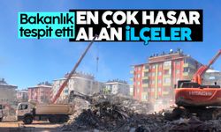 Kahramanmaraş depreminin zarar verdiği ilçelerdeki hasar tespitleri yapıldı