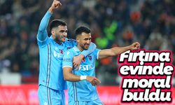 Fırtına sahasında moral buldu