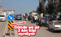Hataylılar deprem korkusundan şehri terk ediyor