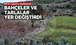 MTA raporu: Deprem bölgesinde yollar, duvarlar ve tarlalar metrelerce kaydı