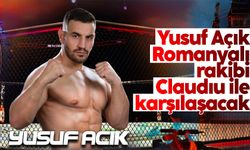 Yusuf Açık Romanyalı rakibi Claudıu Grızzly ile karşılaşacak