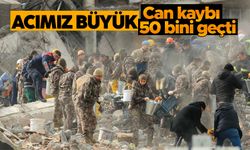 AFAD: Depremde hayatını kaybedenlerin sayısı 50 bin 96
