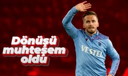 Visca'nın dönüşü muhteşem oldu