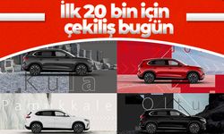Togg'da ilk 20 bin araç için çekiliş bugün yapılacak