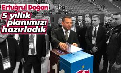 Trabzonspor'da Başkan Adayı Ertuğrul Doğan: '5 yıllık planımızı hazırladık'