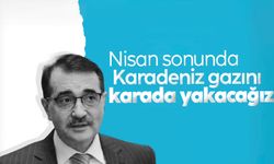 Bakan Dönmez: Nisan sonunda Karadeniz gazını karada yakacağız