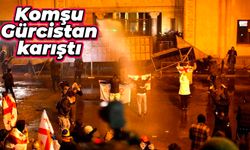 Gürcistan'da protestolar devam edi̇yor