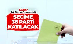 YSK: Seçime 36 siyasi parti katılacak