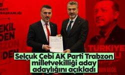 Milli Sporcu Selçuk Çebi, AK Parti Trabzon milletvekilliği aday adaylığını açıkladı