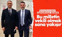 Selçuk Aydın'dan Selçuk Çebi'ye tebrik