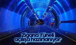 Zigana Tüneli açılışa hazırlanıyor