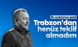 Trabzonspor ile anılan Sergen Yalçın'dan ilk açıklama