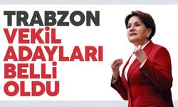 Trabzon'da İyi Parti'nin milletvekili adayları belli oldu