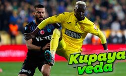 Trabzonspor kupaya veda etti