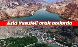 Artvin'de Yusufeli Barajı 126 metreye yükseldi: İlçe merkezinin eski ve yeni hali fotoğraflara yansıdı