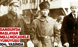 Atatürk'ün Samsun'a çıkışının 104'üncü yılı