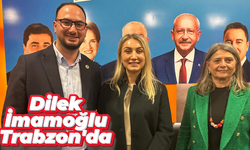 Dilek İmamoğlu Trabzon’a geldi