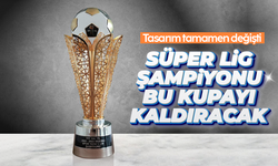 TFF, şampiyonluk kupasında değişikliğe gitti
