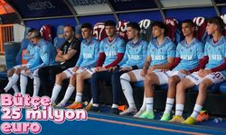 Trabzonspor'da bütçe 25 milyon euro